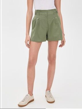 La Ligne Babette Shorts High-Waist Pleated